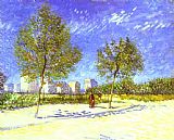 Famous Outskirts Paintings - On the Outskirts of Paris
